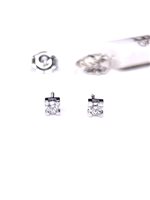 Orecchini Davite & Delucchi Donna in Oro bianco Diamante 0.12 Ct BB S08283 12 - BB S08283 12